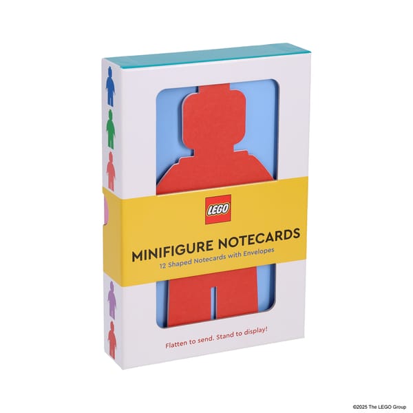 Minifigure Notecards: 12 Shaped Notecards with Envelopes - Image 3