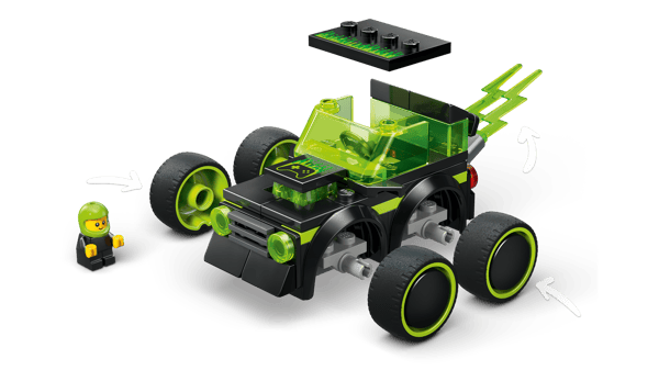 LEGO 60484 Véhicules - La voiture de course de jeu vidéo — visuel 5 sur 8