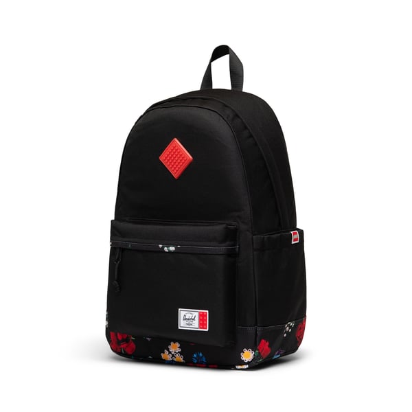 LEGO 5010435 Herschel Heritage™ Sac à dos noir – Pluie de fleurs — visuel 3 sur 4