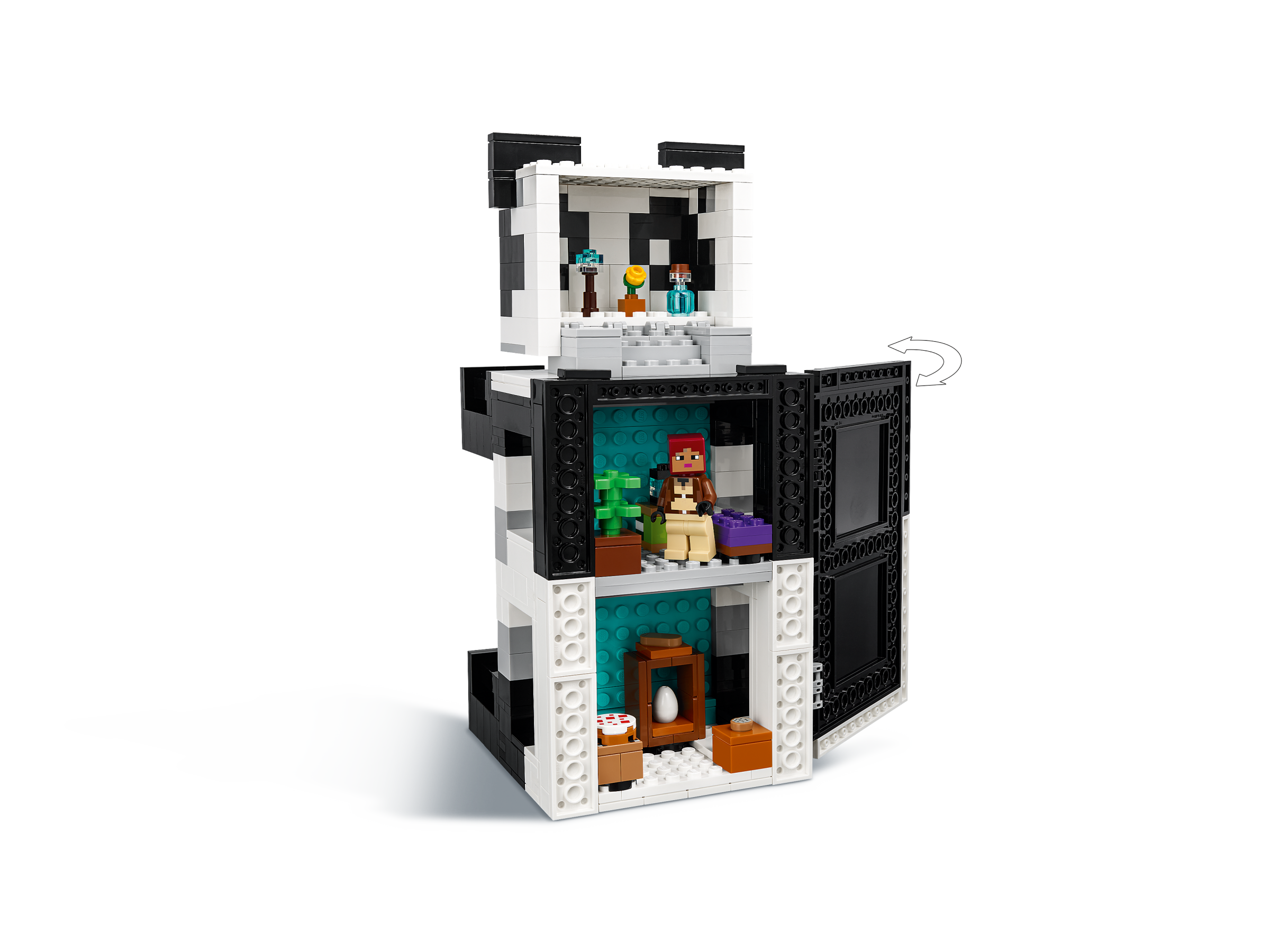 LEGO Minecraft 21245 The Panda Haven - Toy Store