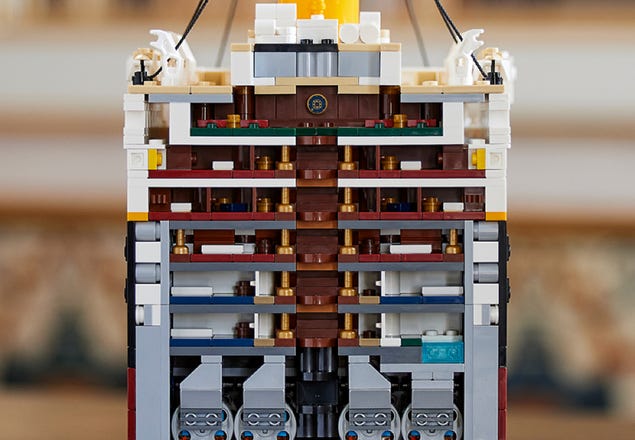 We Build The LEGO Titanic (LEGO Iceberg Not Included) - IGN