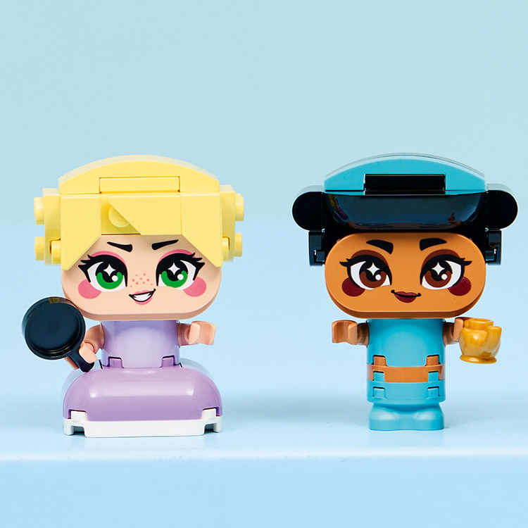 Mini Jasmine & Rapunzel 43303 | Disney™ | Buy online at the