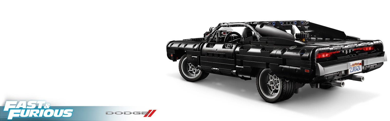 LEGO Technic La Dodge Charger de Dom, Maquette Voiture de Course a  Construire Fast and Furious & McLaren Senna GTR Modele de - Cdiscount Jeux  - Jouets