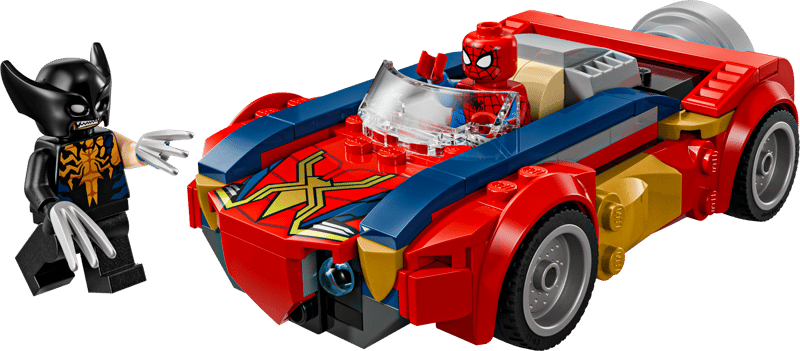 Spider-Man et sa voiture contre Wolverine vénomisé - Image 1