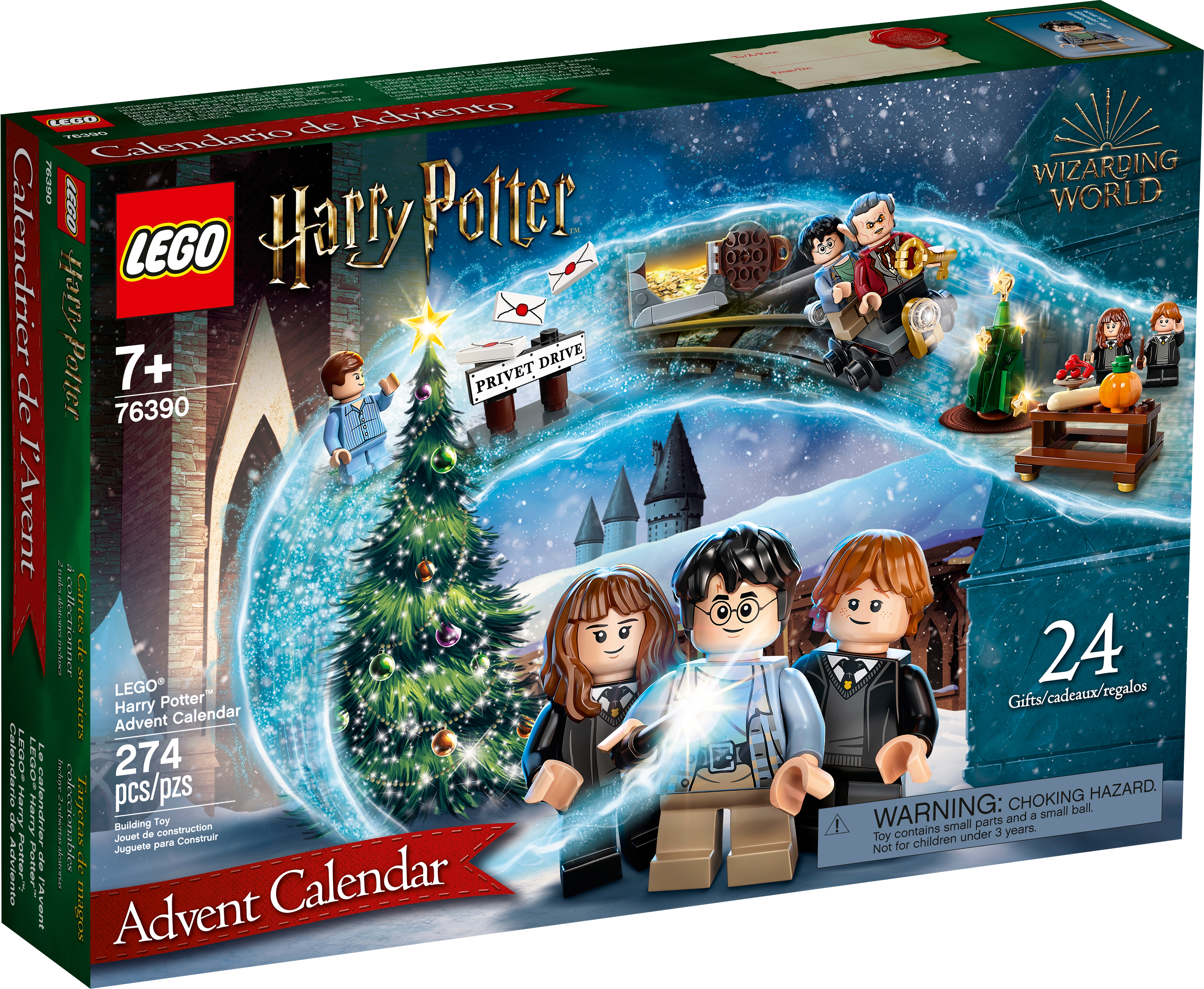 LEGO - Le calendrier de l'Avent LEGO Harry Potter - Assemblage et  construction - JEUX, JOUETS -  - Livres + cadeaux + jeux