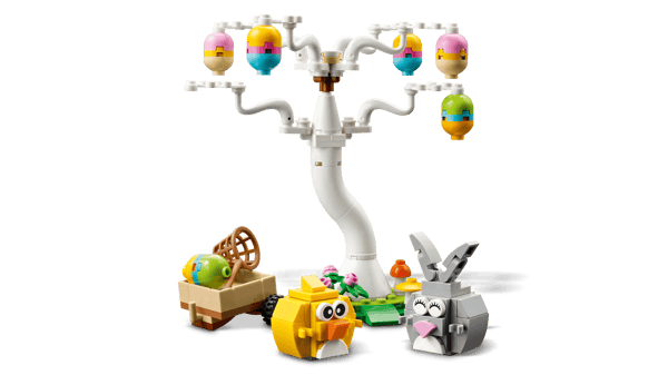 LEGO 40808 Le lapin de Pâques et la chasse aux œufs — visuel 4 sur 8