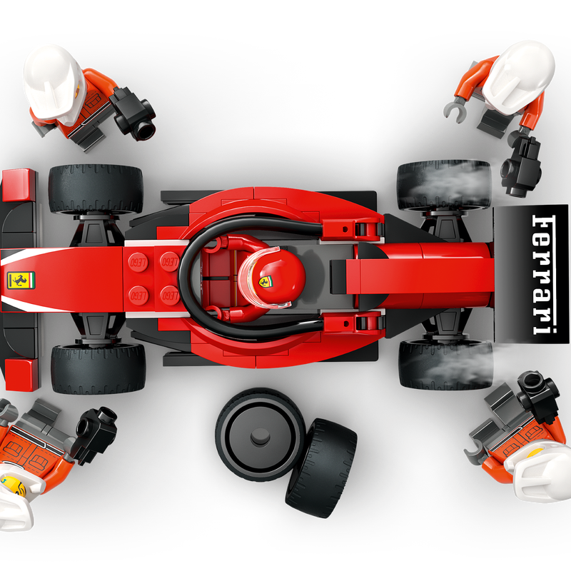 F1® Pit Stop & Pit Crew with Ferrari Car