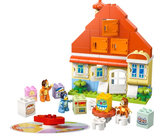 LEGO 10459 - Blueys families hus med huskespil