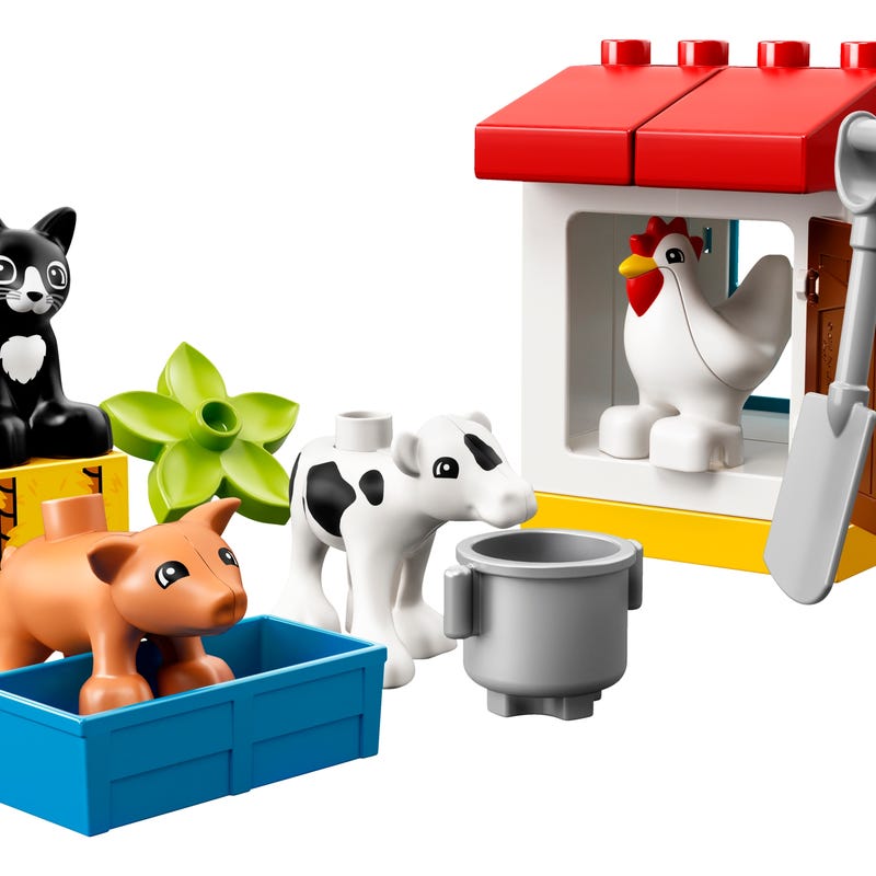 Boerderijdieren 10870 DUPLO® Officiële LEGO® winkel NL