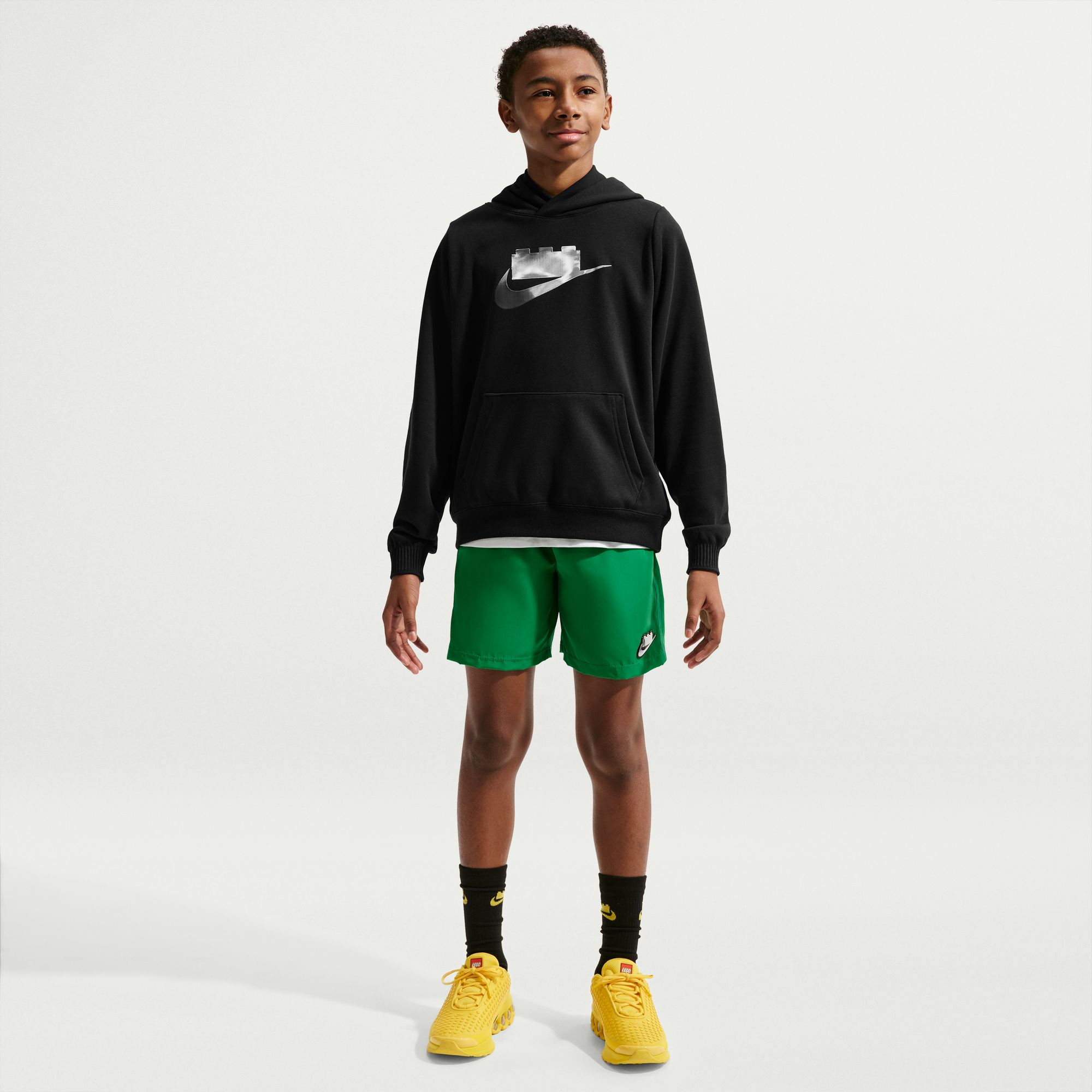Nike x LEGO® Collection Big Kids' Hoodie – Black 5010253 | Nike