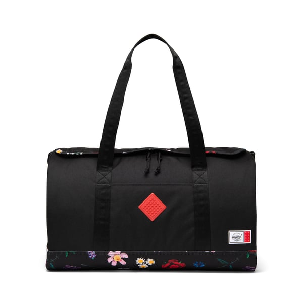 LEGO 5010438 Herschel Heritage™ Sac polochon noir – Pluie de fleurs