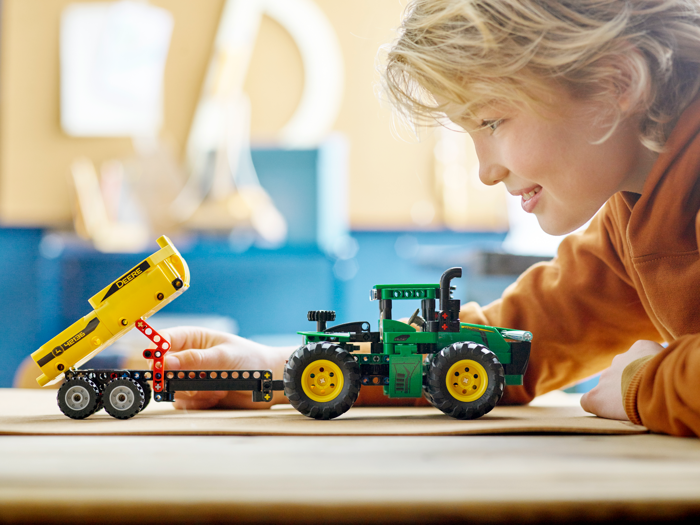 US Buy online 4WD | Deere Official LEGO® at Shop the John 9620R Tractor | 42136 Technic™