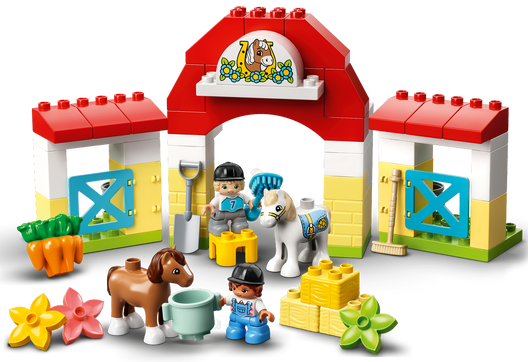 LEGO 10951 - Hestestald og ponypasning