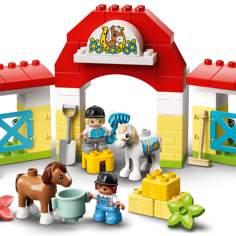 Horse Stable and Pony Care 10951 DUPLO® Buy online at the