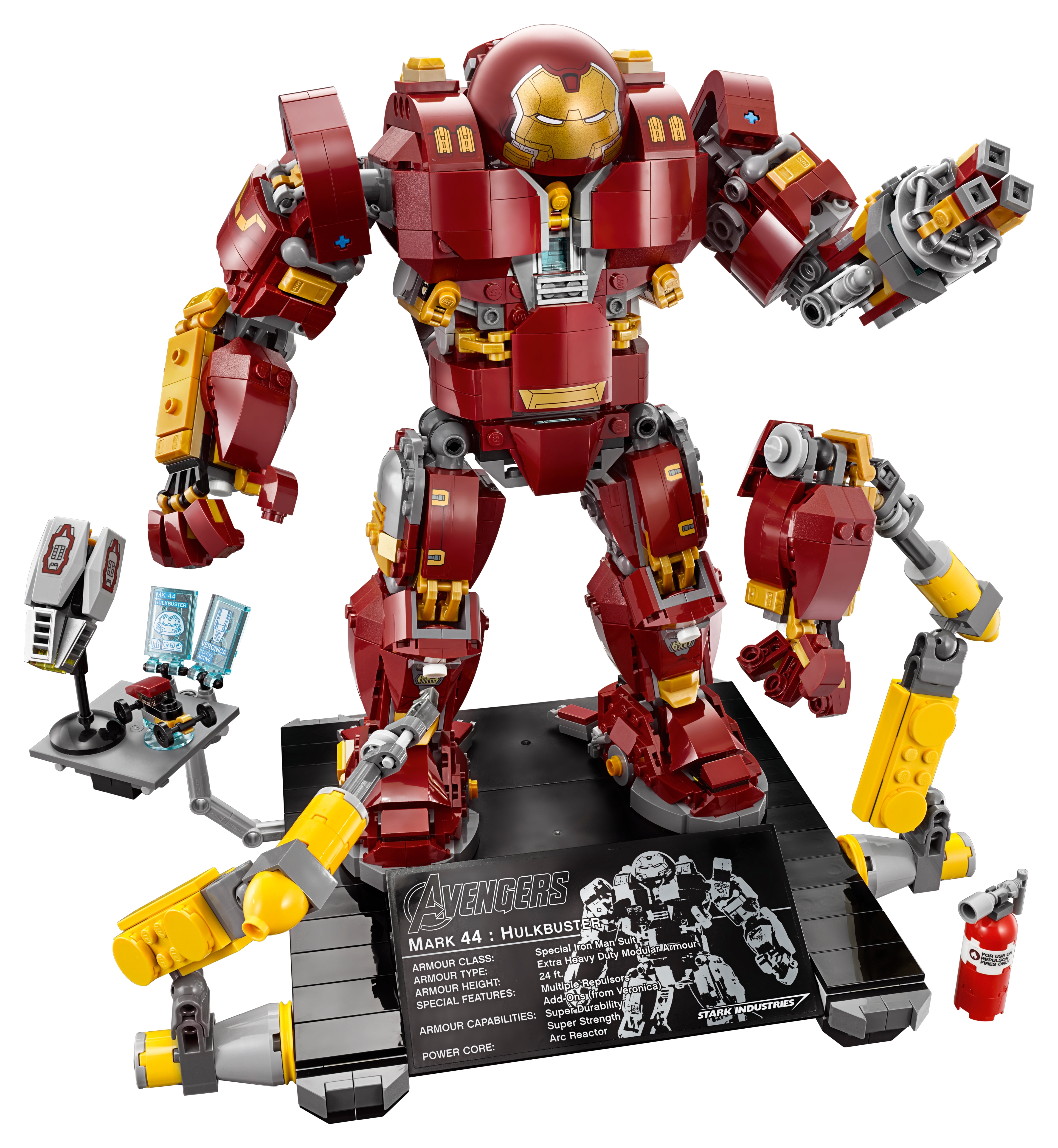 Marvel Iron Man 76105 The Hulkbuster Ultron Edition Avengers Mark Toy New Gift 