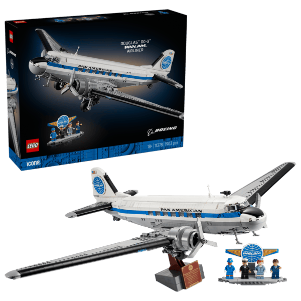 LEGO 11378 Avion de ligne Douglas™ DC-3™ de la PAN AM® — visuel 2 sur 8