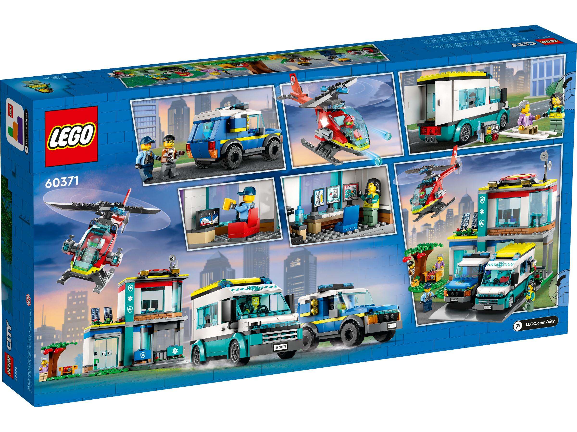 Emergency Vehicles HQ 60371, City