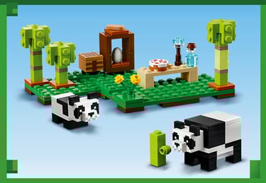 Bamboo Forest Minecraft The Panda Nursery Lego LEGO Minecraft