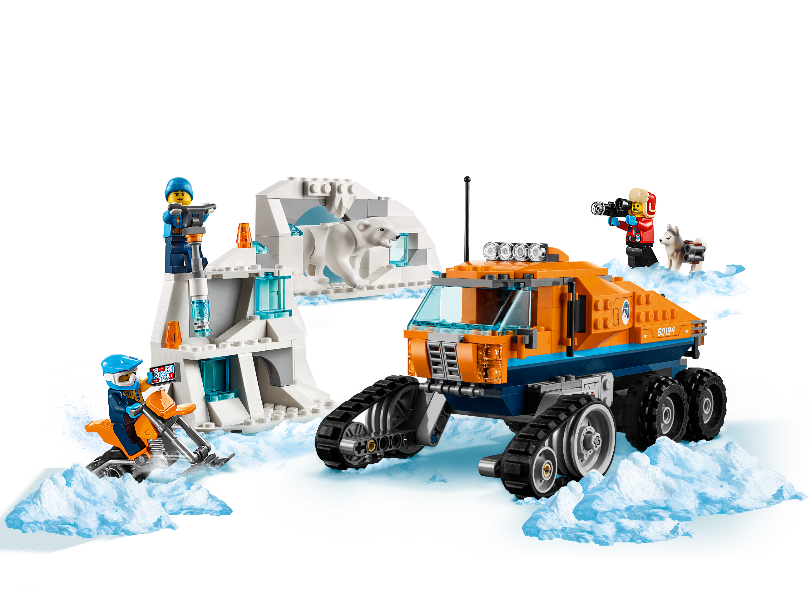 Arctic Scout Truck 60194 | City | Buy online at the Official LEGO® Shop