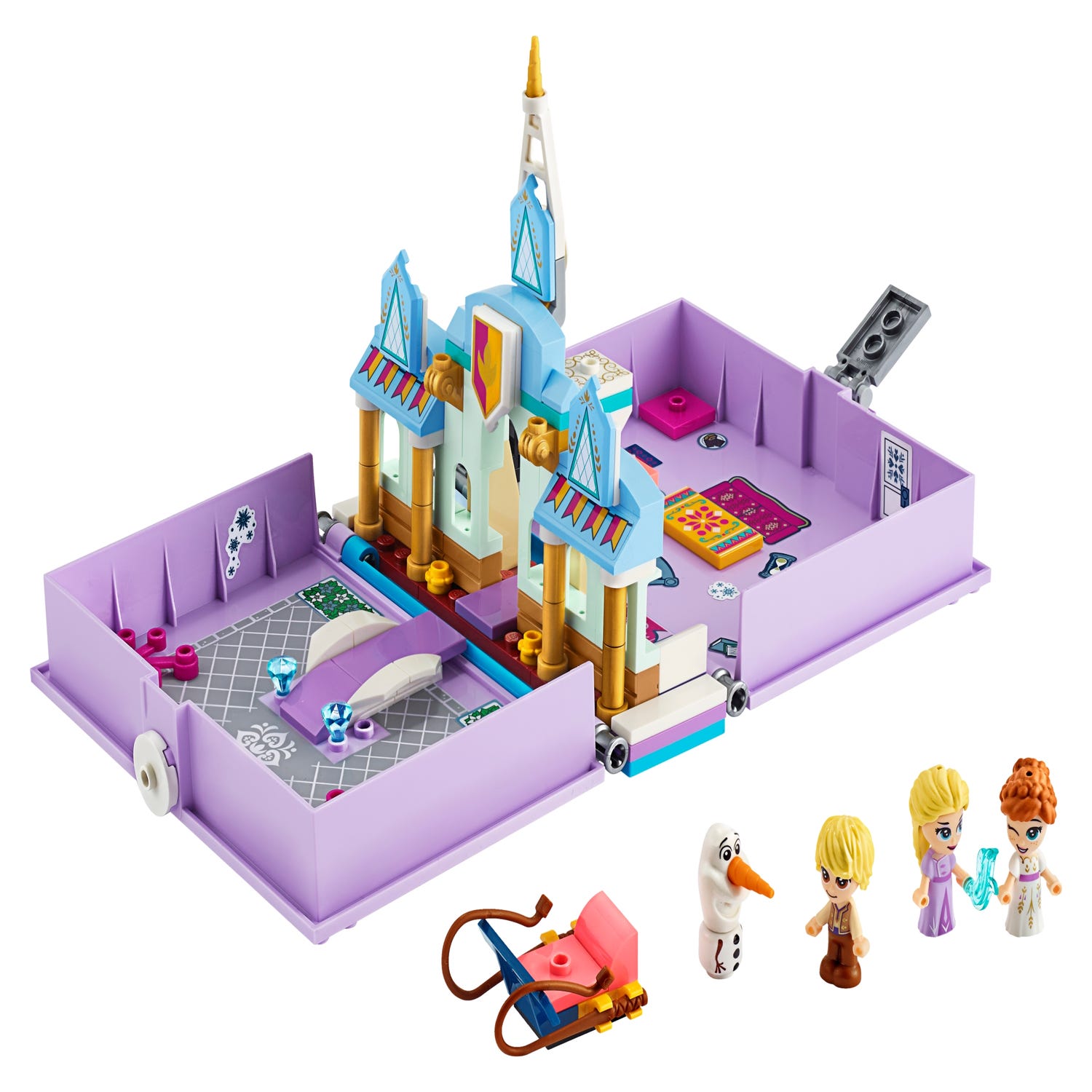 Anna And Elsa S Storybook Adventures Lego Frozen 2 Buy Online At The Official Lego Shop Gb