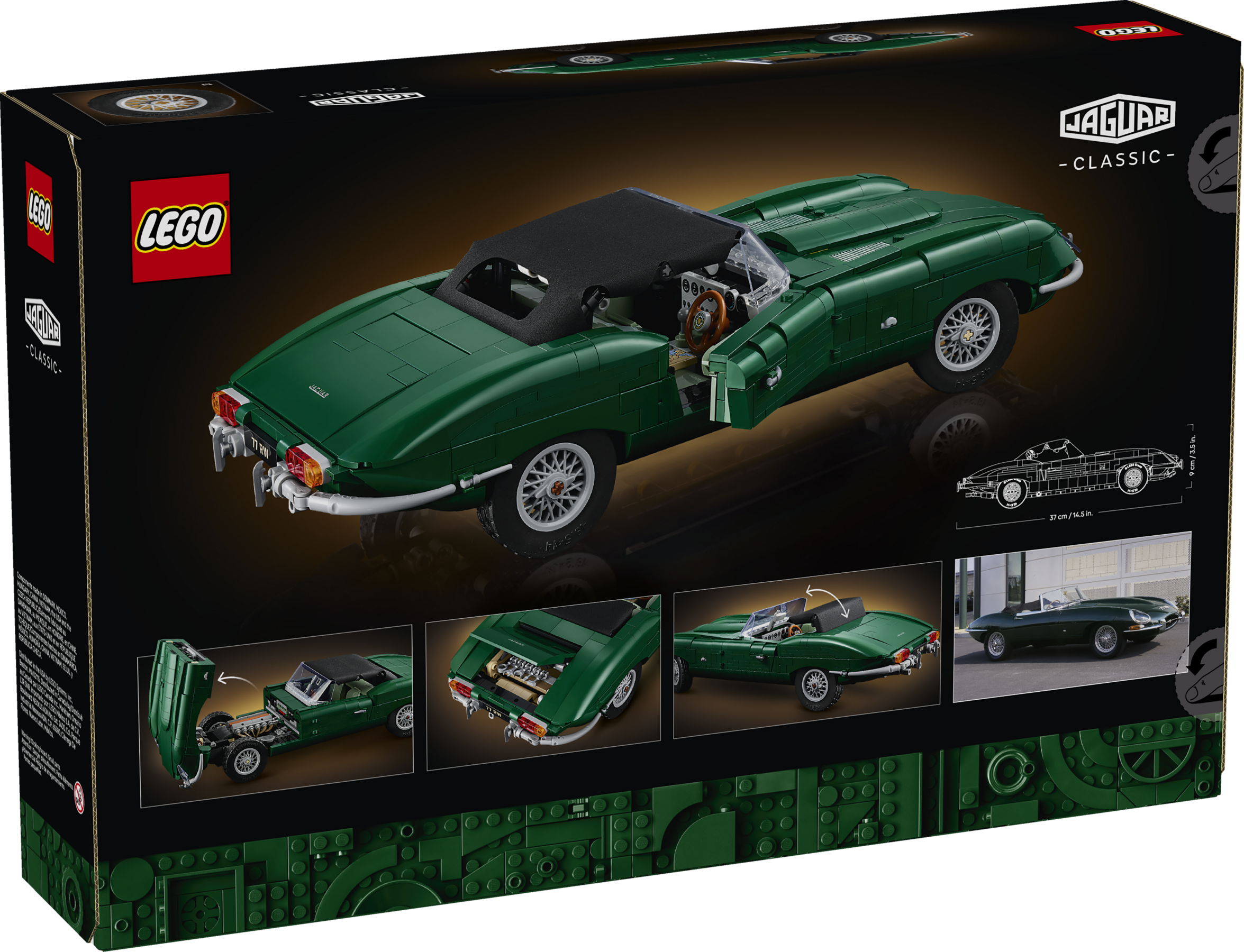 Jaguar E-Type 11381 | LEGO® Icons | Buy online at the Official
