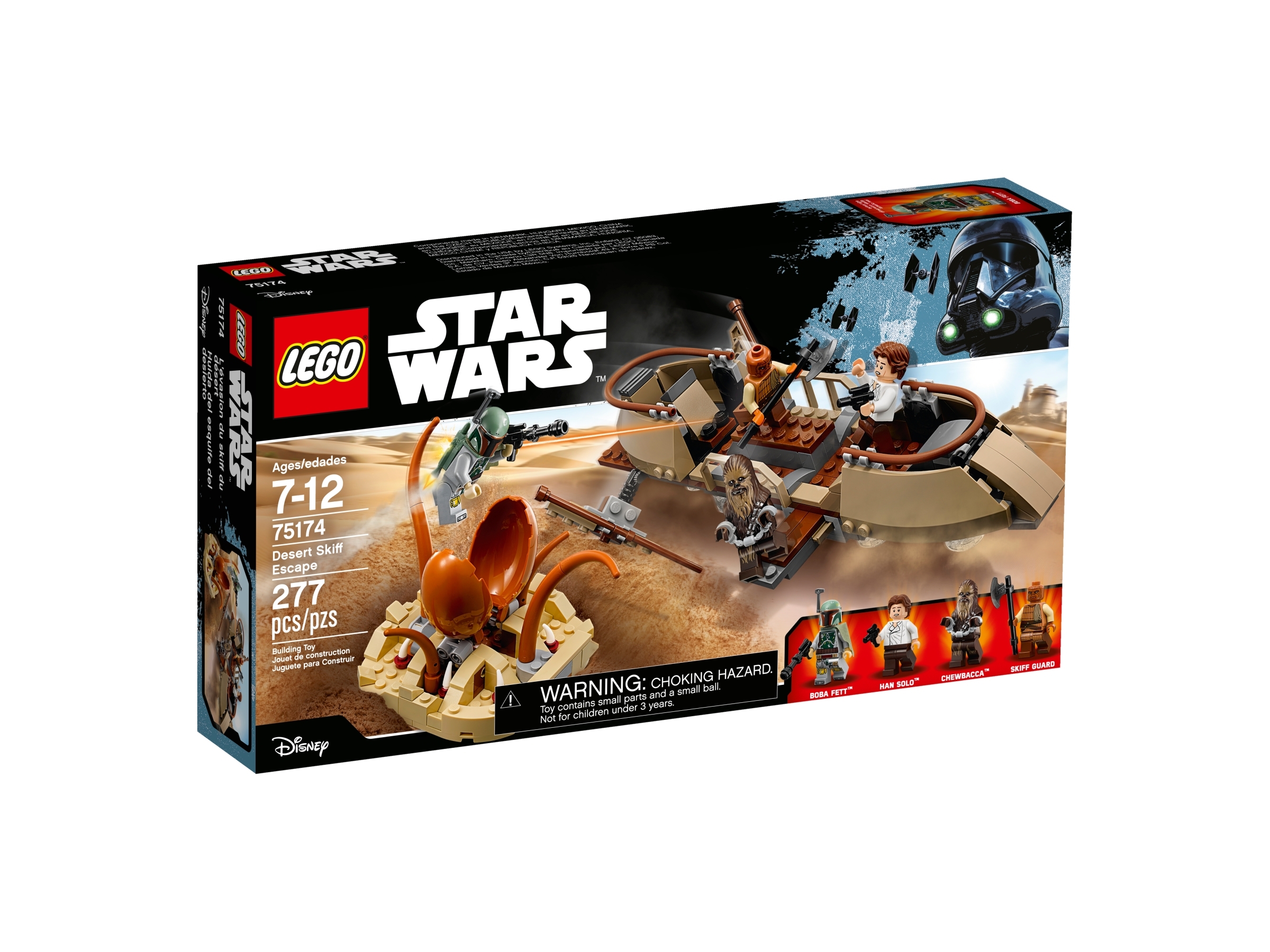 Lego Star Wars 75174 Desert Skiff Escape NEU & OVP Selten EOL 
