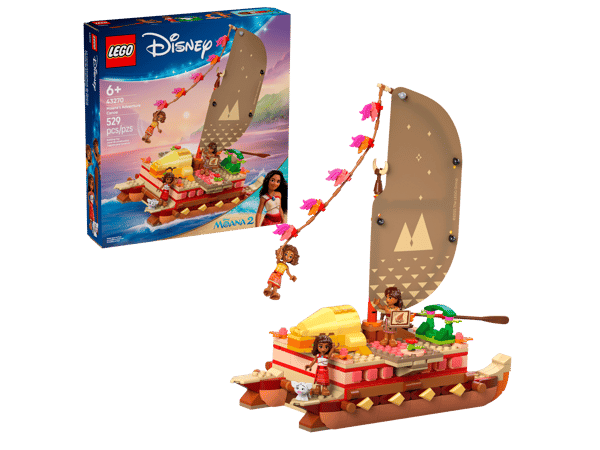 LEGO 43270 Le bateau d’aventure de Vaiana — visuel 2 sur 8