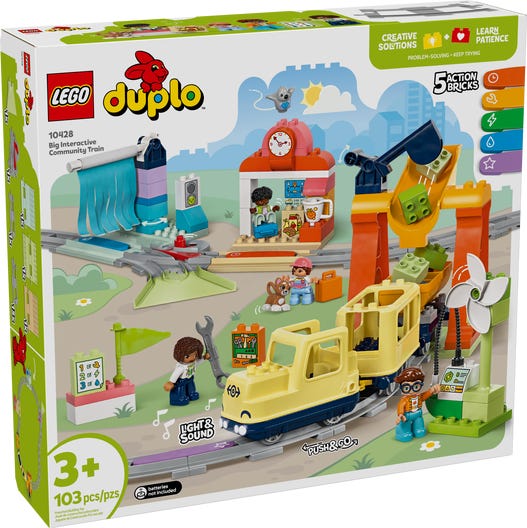 LEGO 10428 - Stort interaktivt lokalbanetog