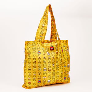 Tote bag pliable minifigurines