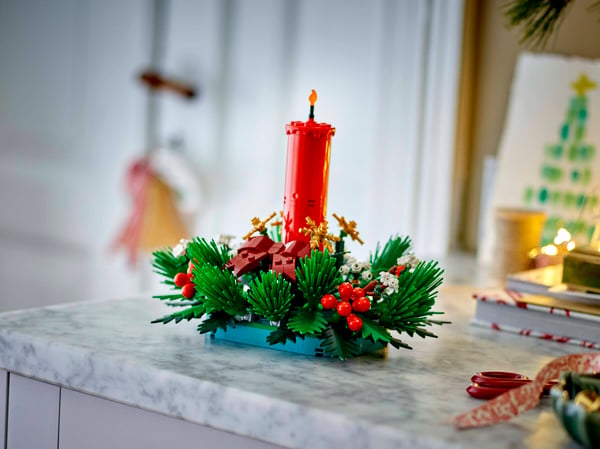 LEGO 40743 Centre de table de Noël — visuel 3 sur 8