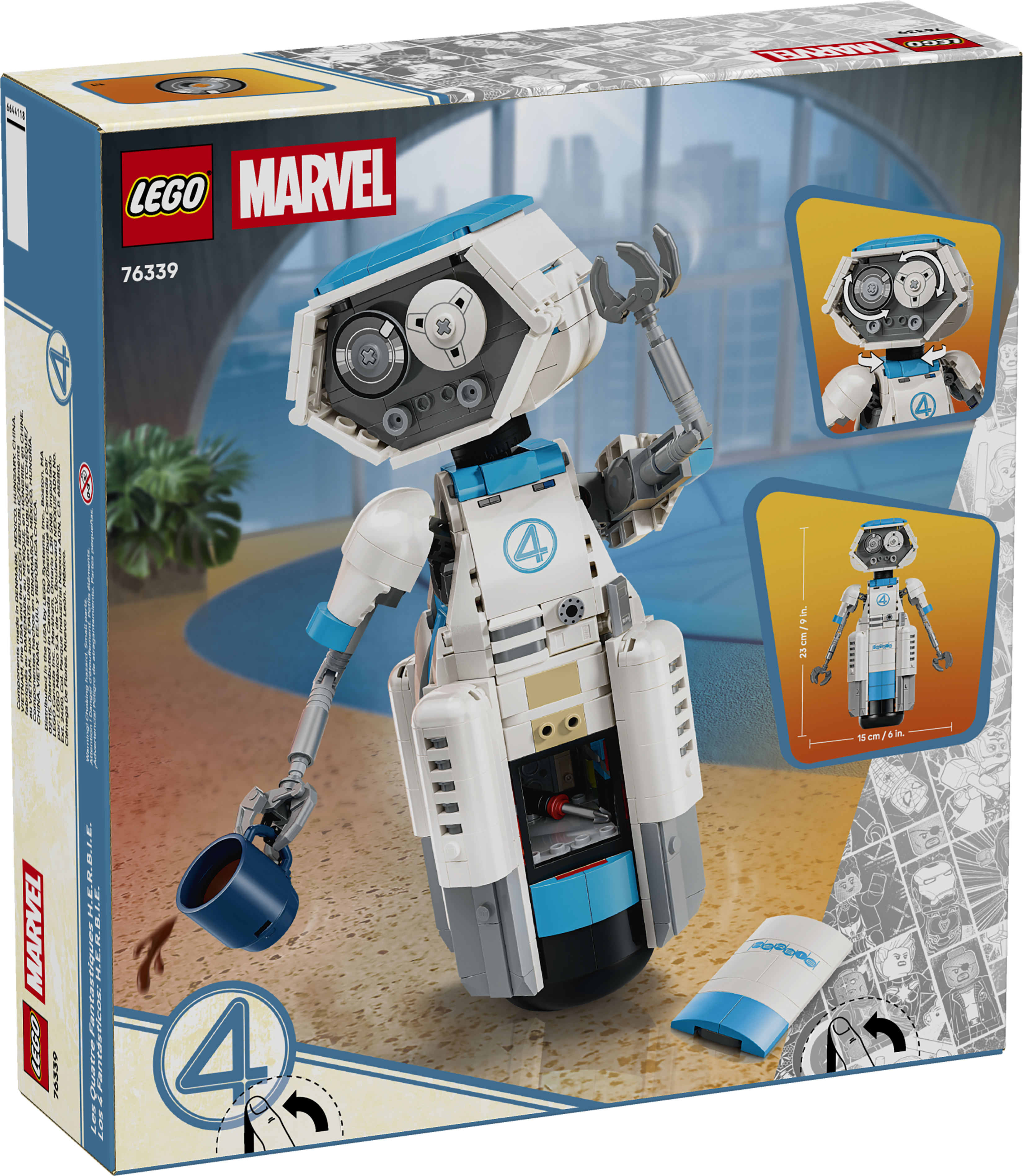 The Fantastic Four H.E.R.B.I.E. 76339 | Marvel | Buy online at the