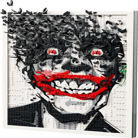 The Joker™ Wall Art Comic Cover — LEGO set 67012