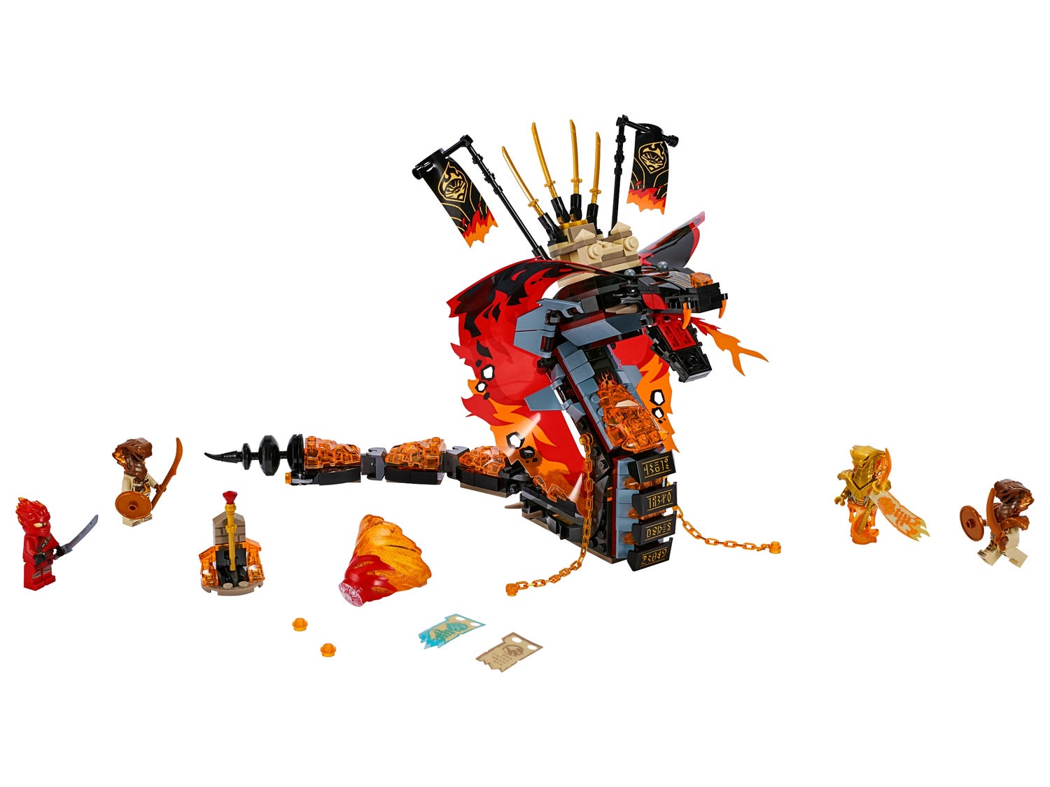 En begivenhed Forskellige Pearly Fire Fang 70674 | NINJAGO® | Buy online at the Official LEGO® Shop US