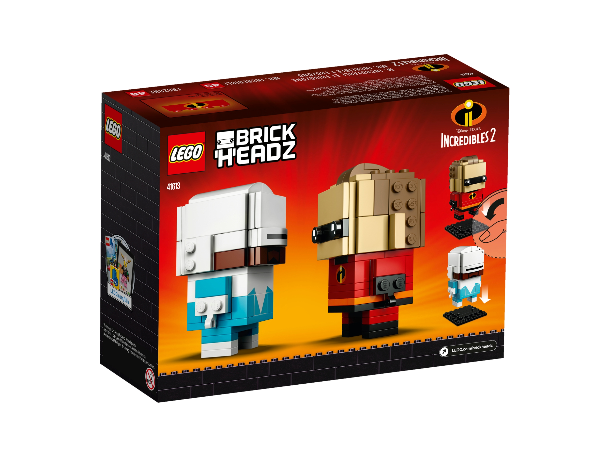 Ofte talt Perth Kæledyr Mr. Incredible & Frozone 41613 | BrickHeadz | Buy online at the Official  LEGO® Shop US