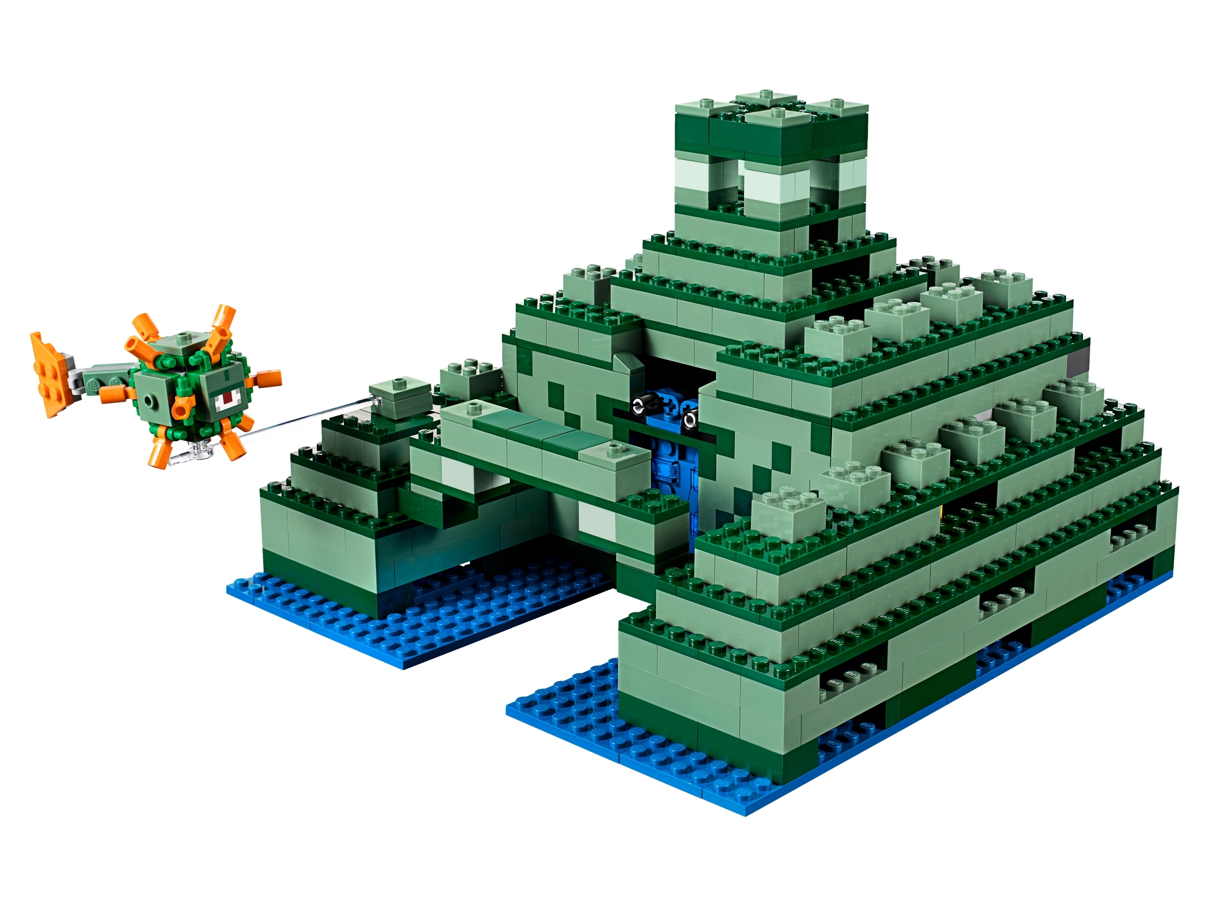 lego minecraft the ocean monument