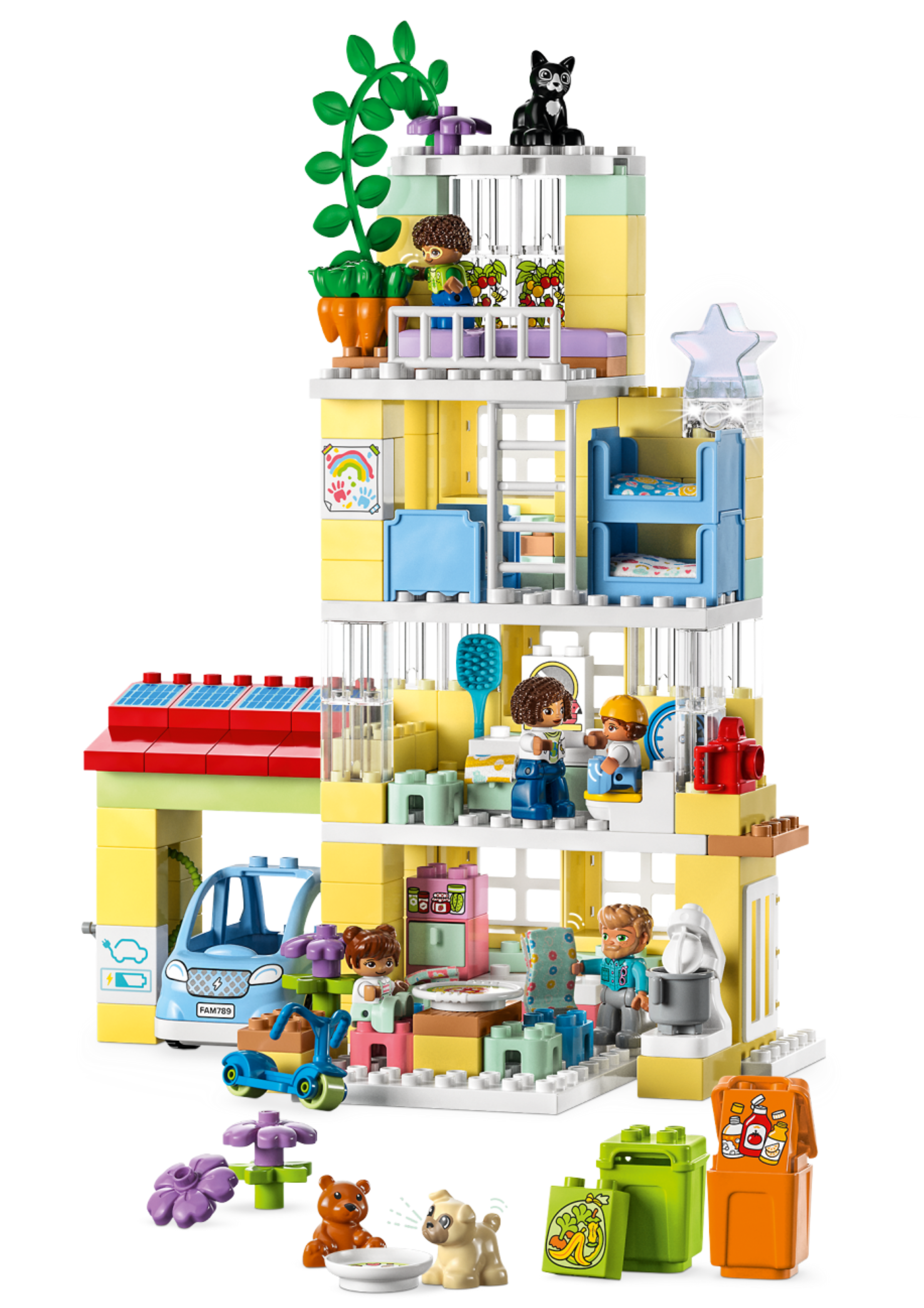 Reklame Pengeudlån Pastor 3in1 Family House 10994 | DUPLO® | Buy online at the Official LEGO® Shop US