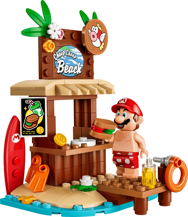 LEGO 72055 Aventures de Mario à la plage — visuel 3 sur 6