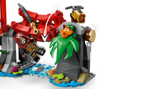 LEGO 71857 La cabane et les véhicules des Ninjas — visuel 6 sur 8
