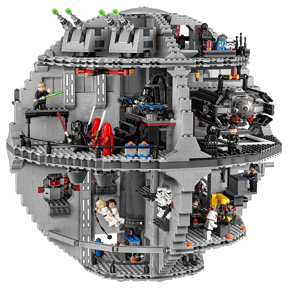 75159 LEGO Star Wars Death Star Minifigures Han Solo & Chewbacca 