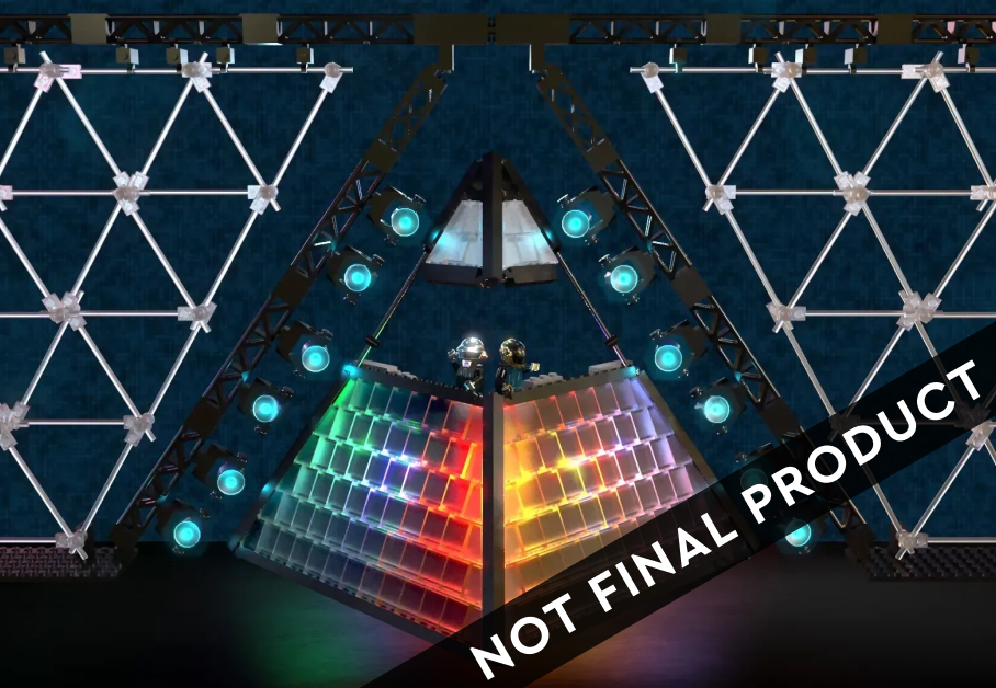The Lego group reveals collaboration with Daft Punk