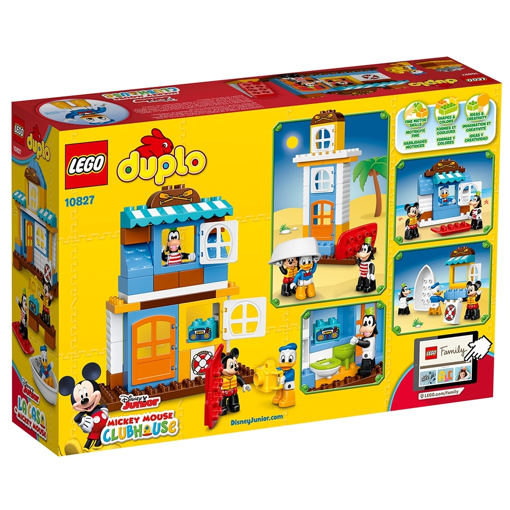 10827 MICKEY MOUSE & FRIENDS BEACH HOUSE LEGO duplo NEW set legos DUPLOS goofy