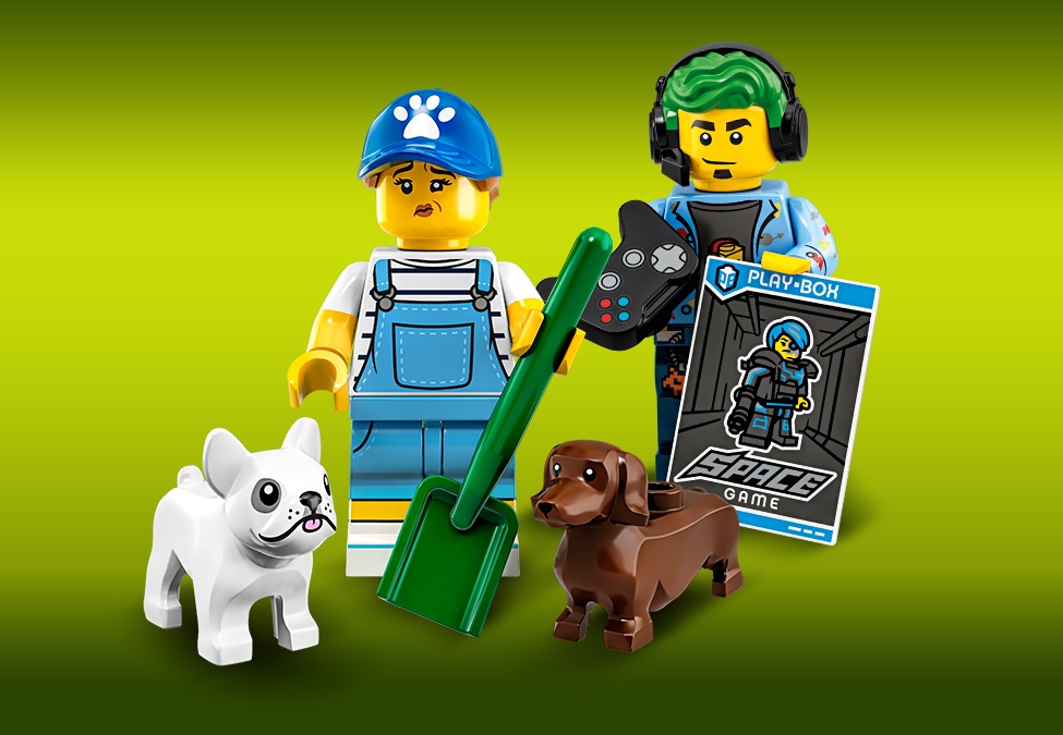 New Neuf la gardienne de chien Minifigure série 19 Lego 71025 09 