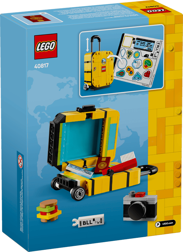 LEGO 40817 La valise jaune — visuel 7 sur 7