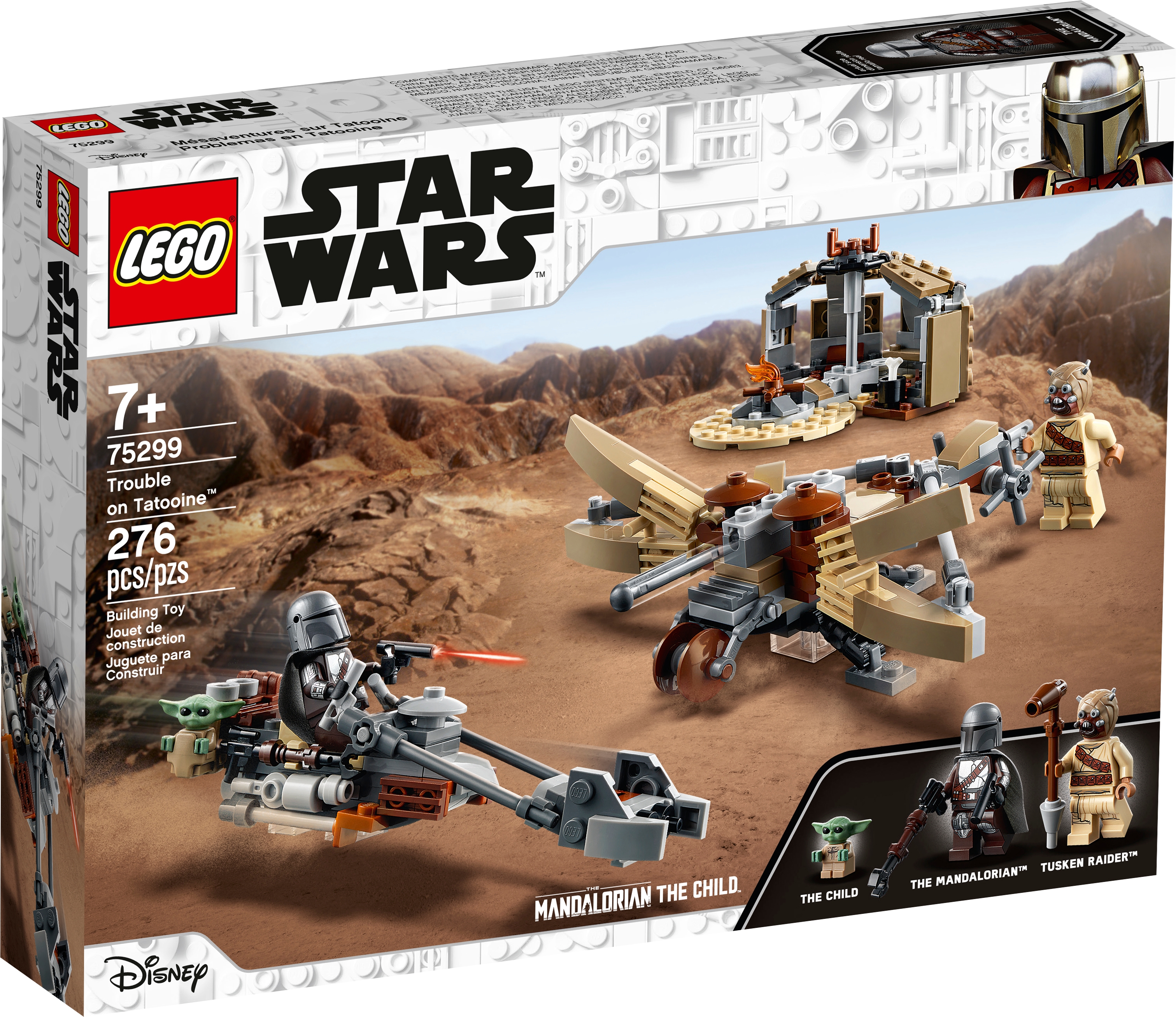 LEGO Star Wars Minifigur Mandalorianer aus Set 75299 Ärger auf Tatooine NEU 