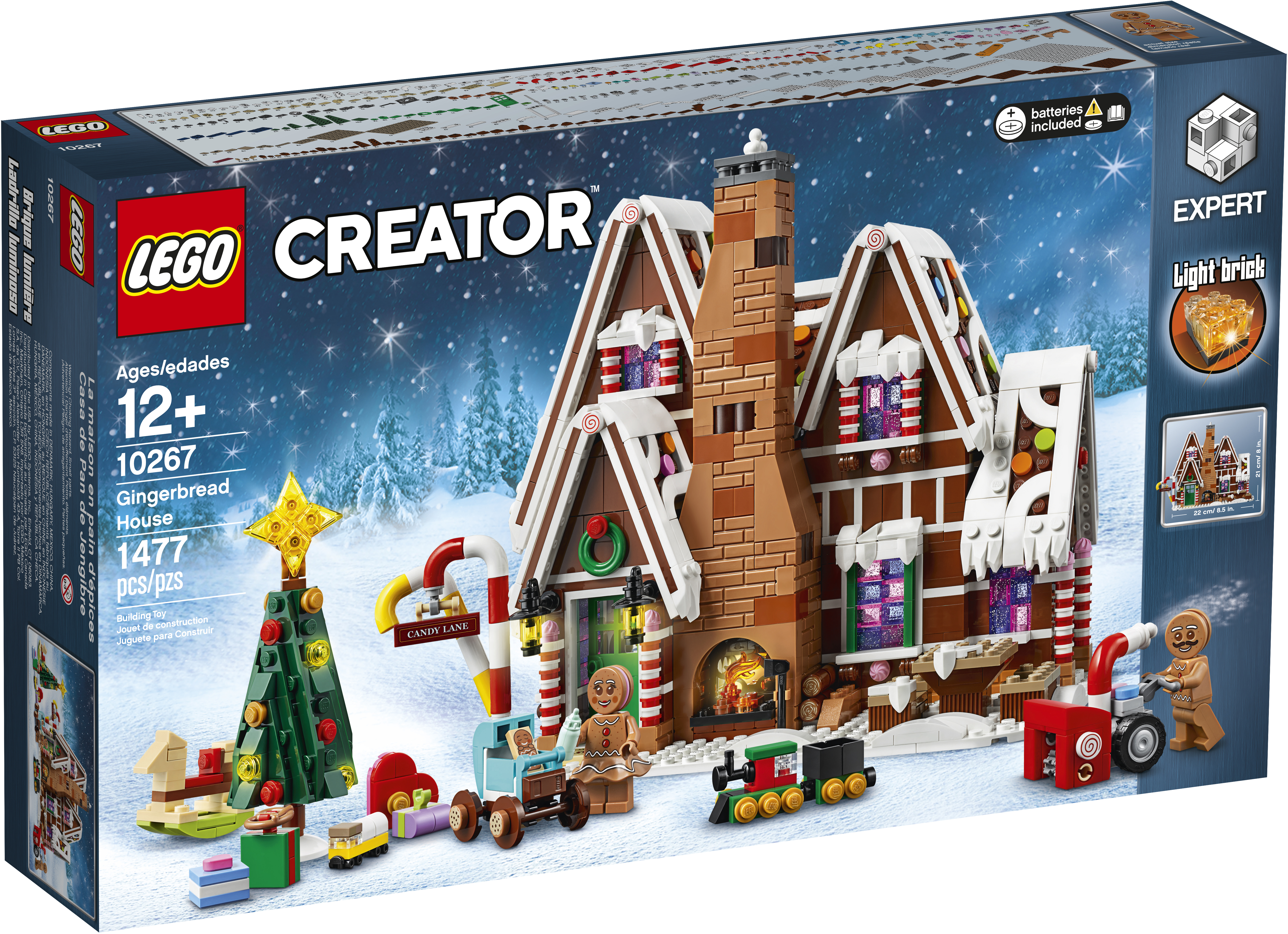 Featured image of post Lego Gingerbread House Moc Instructions 10 02 brick builder 184 701