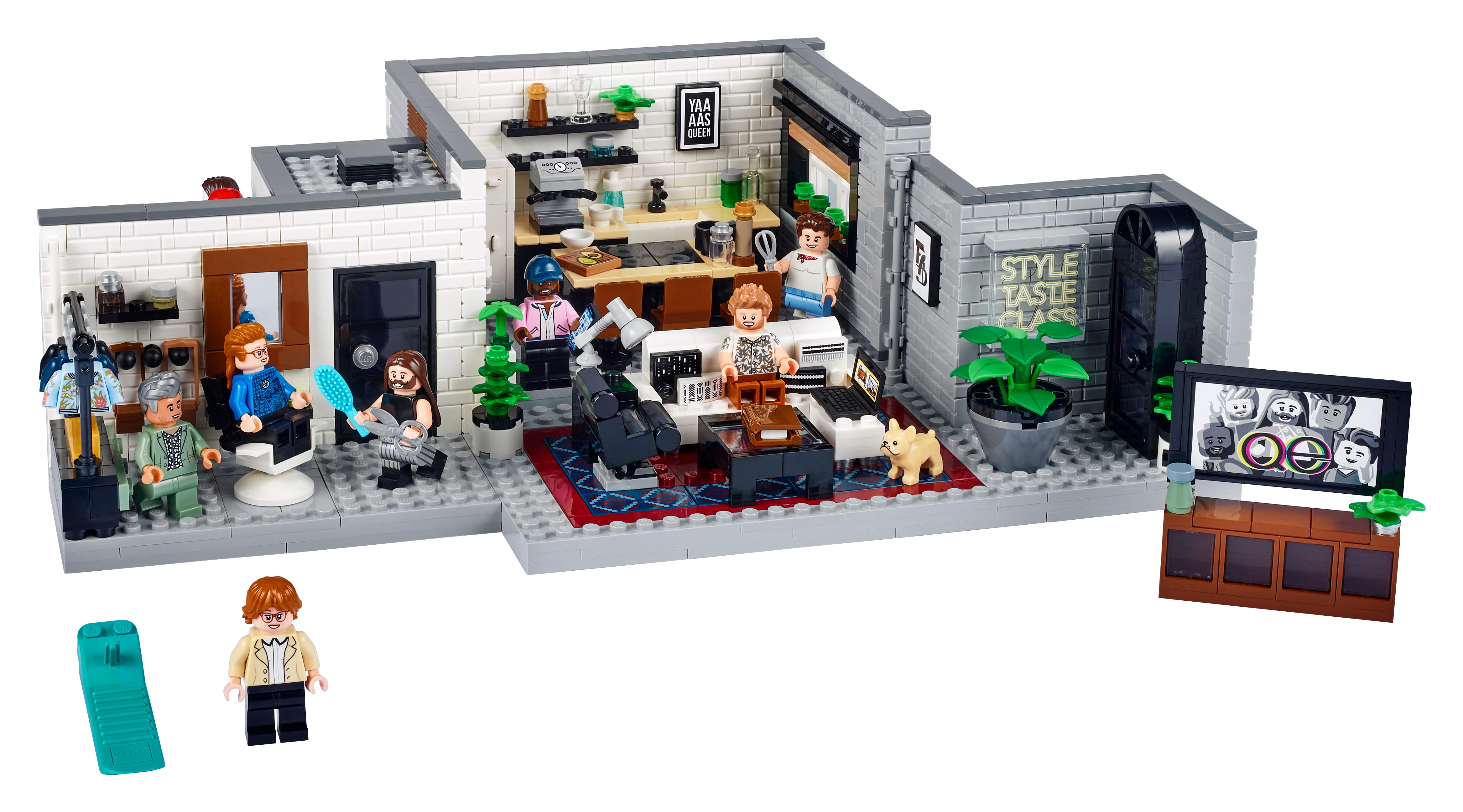 Perfervid angreb Skæbne Queer Eye – The Fab 5 Loft 10291 | LEGO® Icons | Buy online at the Official  LEGO® Shop US