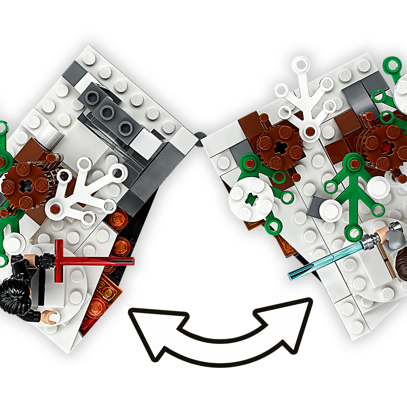 Duel on Starkiller Base™ 75236 | Star Wars™ | Buy online at the Duel on Starkiller Base™ 75236 | Star Wars™ | Buy online at the