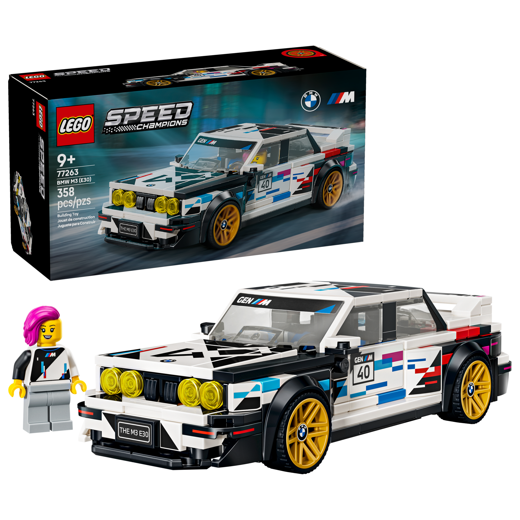 m3 フラクション BMW M3 (E30) 77263 | Speed Champions | Buy online at the Official
