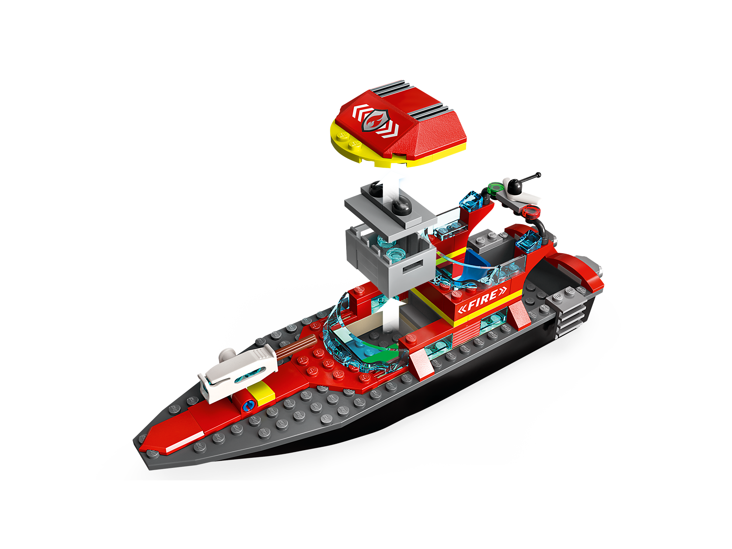Fiasko erindringer Har lært Fire Rescue Boat 60373 | City | Buy online at the Official LEGO® Shop US