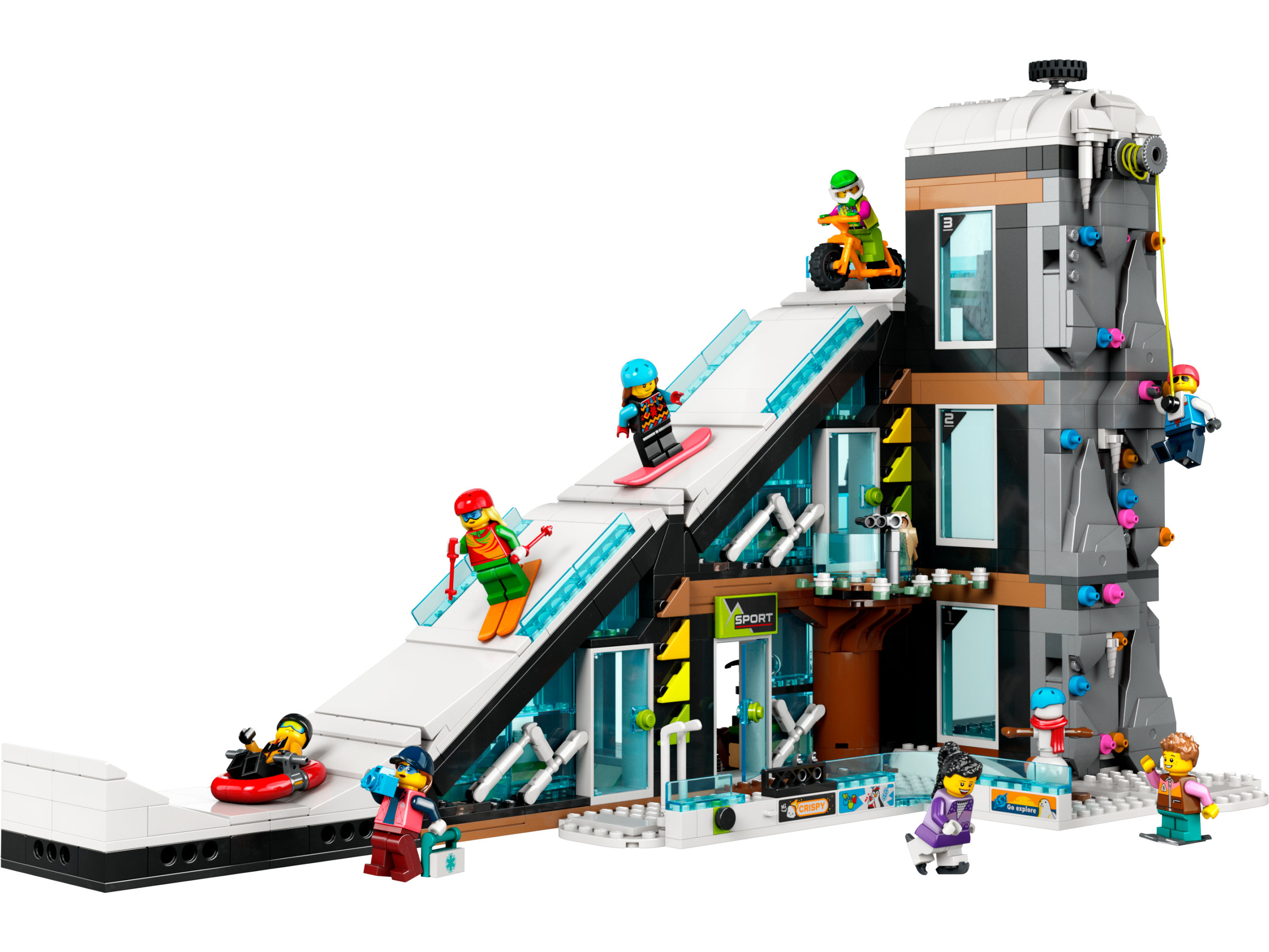 Ski Climbing Center 60366 | City Buy online at the Official LEGO® Shop